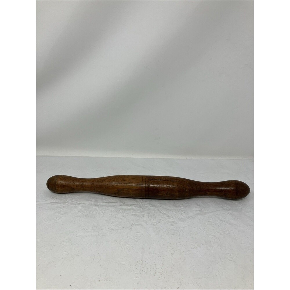 Vintage Primitive Handmade Tortilla Bread Bakers Wooden Rolling Pin